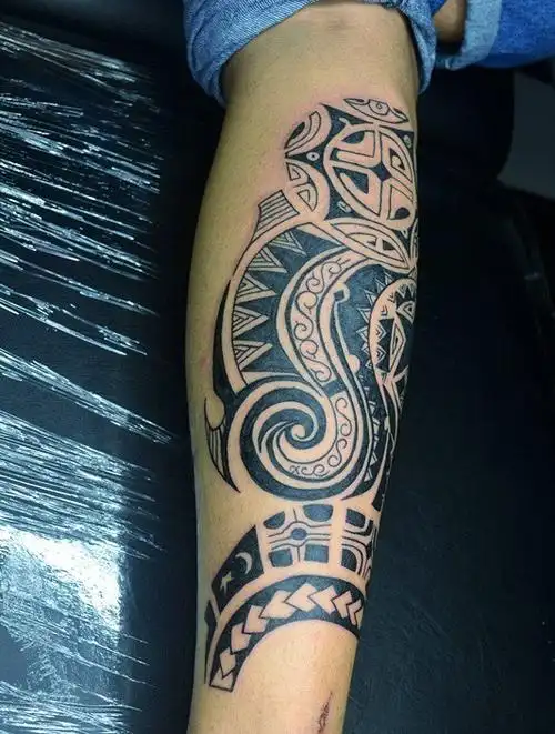 很有男人味的经典图腾纹身图案
