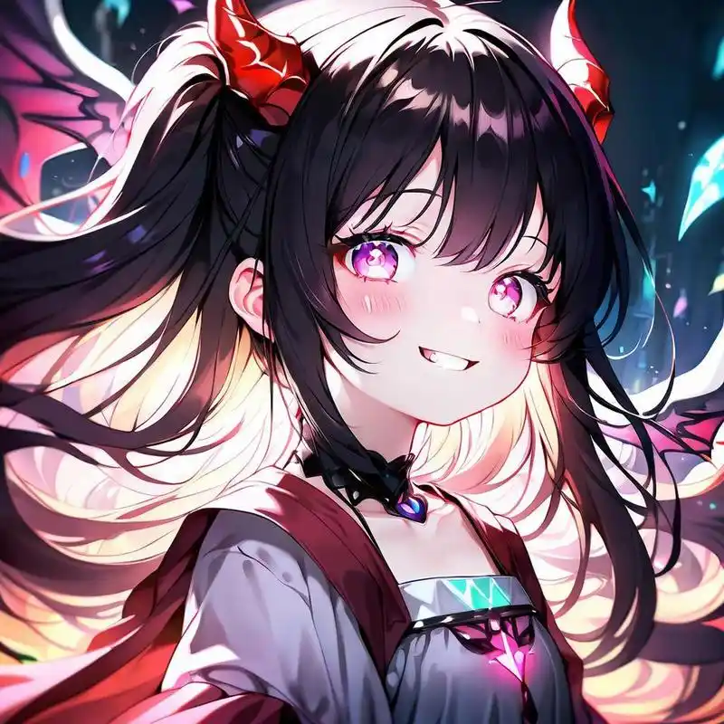 小恶魔少女 女生头像 优质头像 氛围感拉满的头像 头像 头像分享