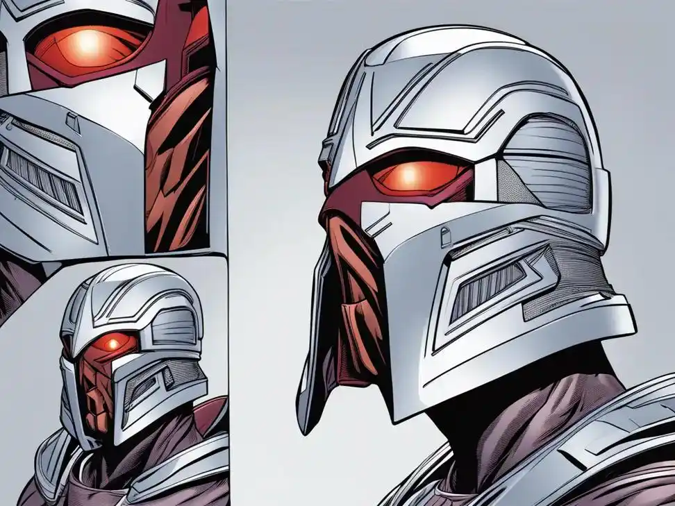 万磁王头盔内部结构图#视觉效果 #科幻 #科技感 #机甲风  - 抖音