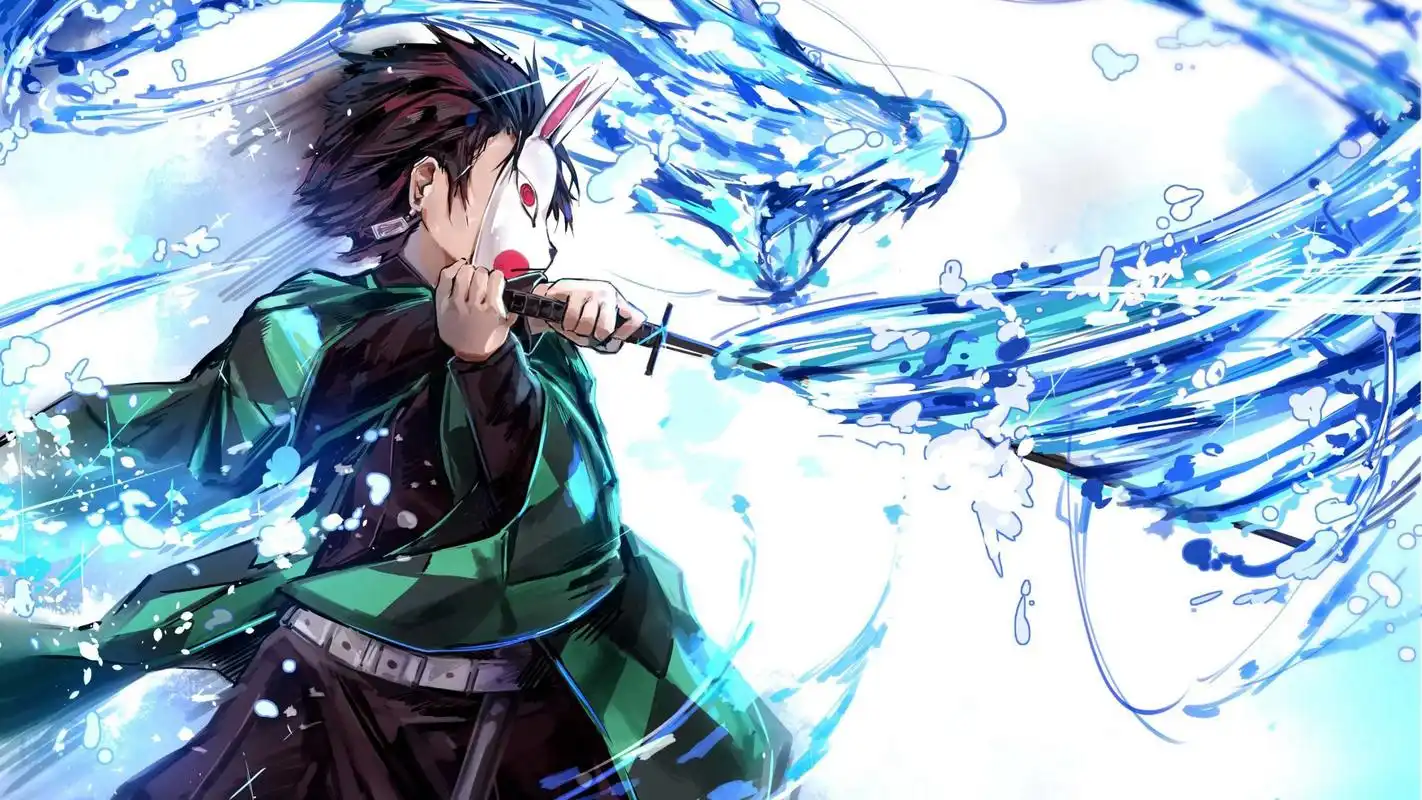 动漫《鬼灭之刃》人物桌面壁纸高清大图预览1920x1080_卡通动漫下载