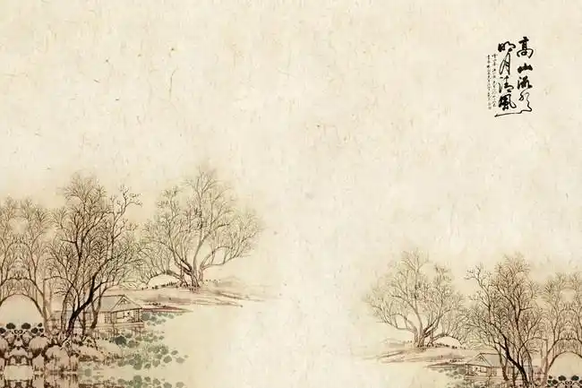 中国风古风背景图片素材