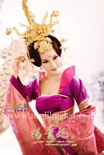 茉莉花开摄影《杨贵妃》新款--茉莉花开画意摄影工作室