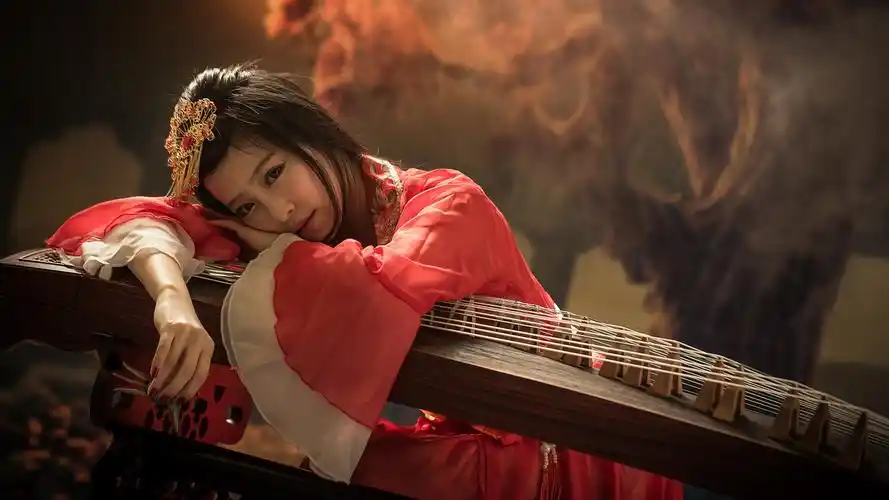 唯美古风美女性感桌面壁纸