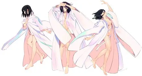 【侵删】动作素材/动漫画师名:海岛千本