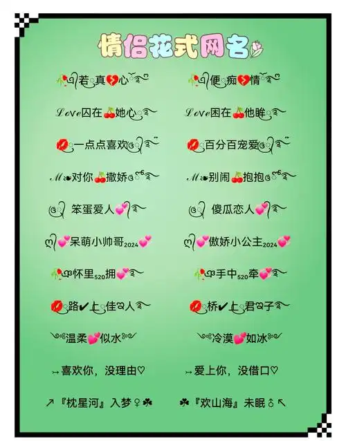 王者荣耀情侣网名大放送