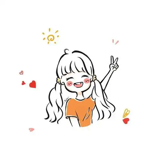 简笔画动漫头像cr@回头就咕咕嘀漠茉茉本文关键词:卡通人物简笔画少女