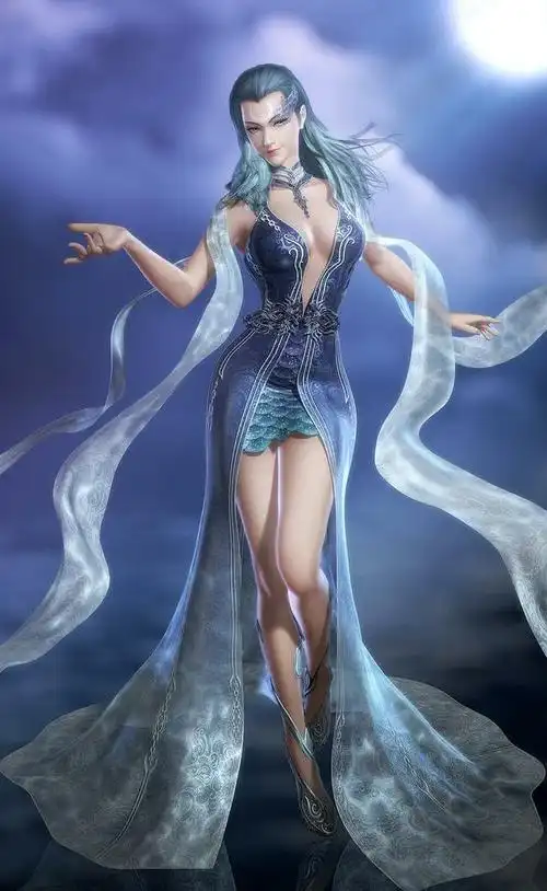 25位国产3d动漫女神大荒三千桃花皆不及她排名不分先后选出你心中的最