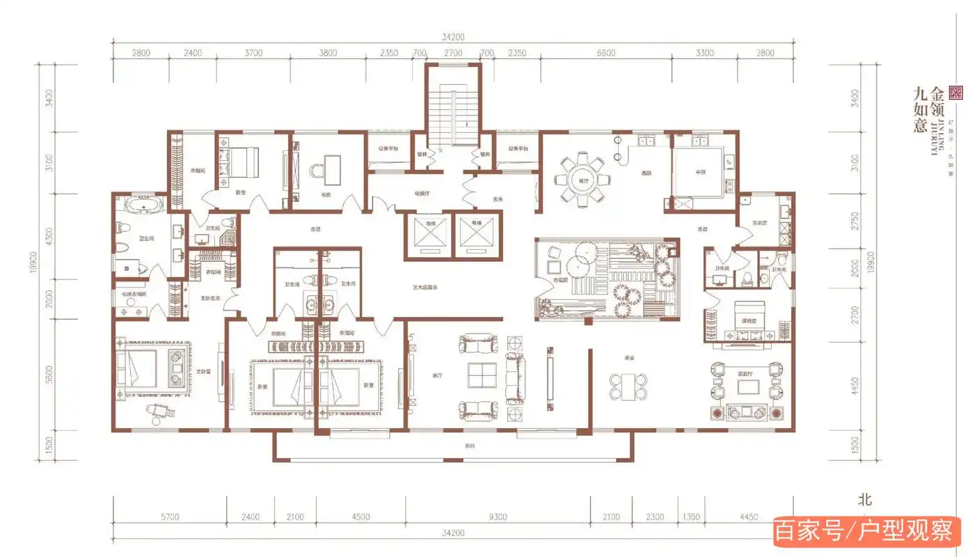 三个扛鼎奢华的700平米级别大平层,你喜欢哪个呢