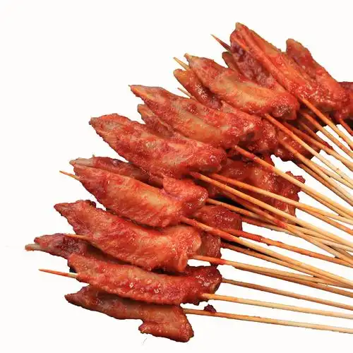 烧烤手把翅尖串鸡翅翅膀鸡尖把把串烧油炸冷冻鸡肉丸