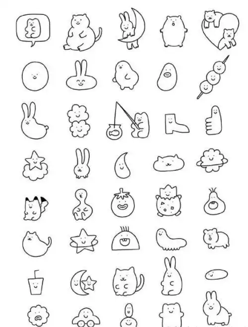 手帐简笔画 手帐简笔画图案