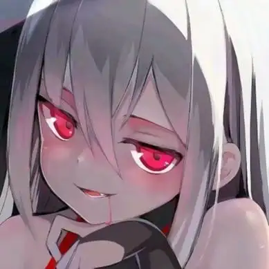 女生头像动漫可怕黑暗冷酷带血图片