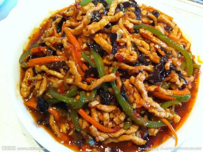 鱼香肉丝摄影图__传统美食_餐饮美食_摄影图库_昵图网nipic.com