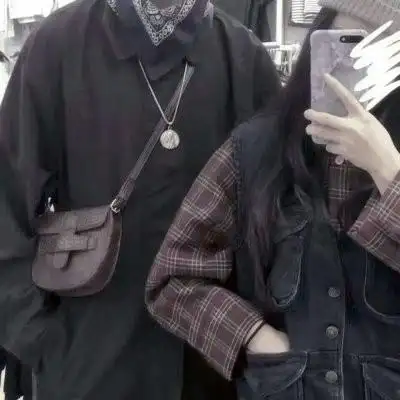 酷酷的黑色系列情头头像,情侣头像图片-回车桌面