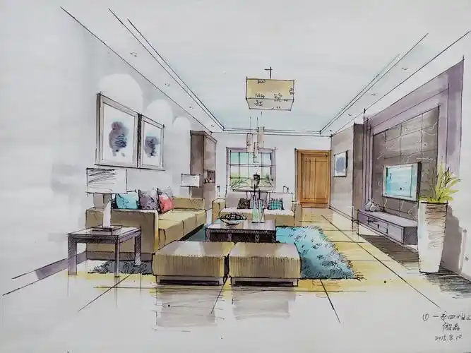 室内设计手绘