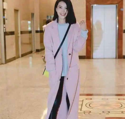 原创大衣穿搭还得和高圆圆学造型风格时髦多变显气质又好看