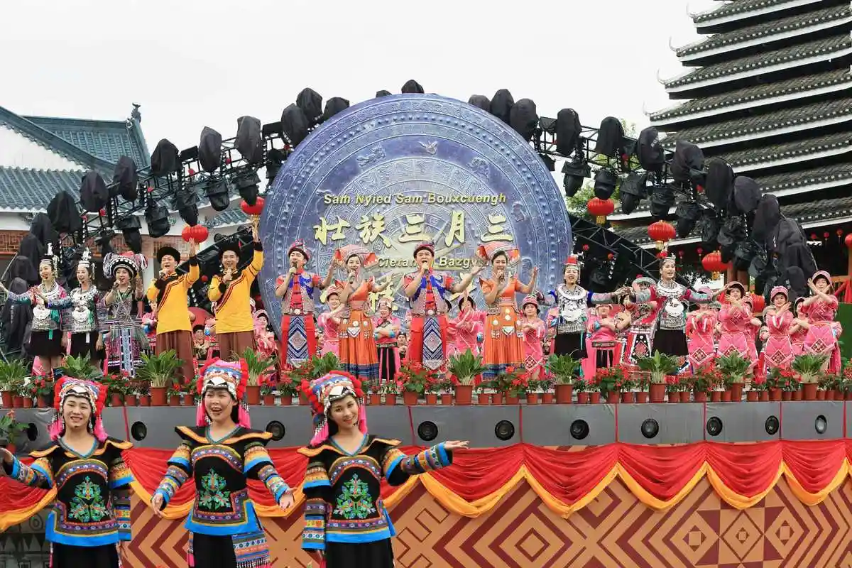 广西三月三的由来(广西三月三的由来简介20字)