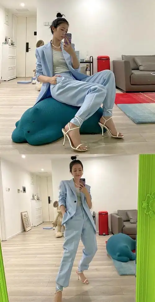 2020超火的西装搭配,乔欣,周雨彤都在穿,快穿起来吧!