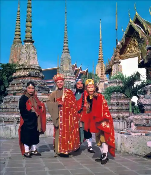 86版西游记师徒四人合照剧照05