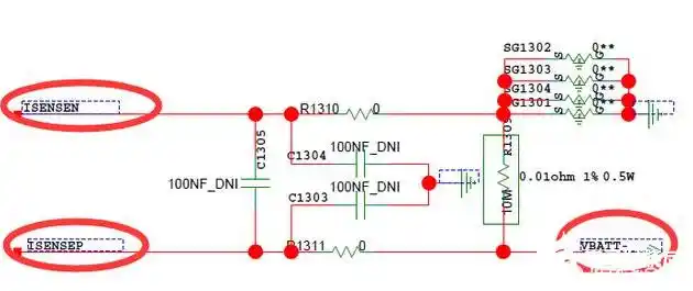 手机电池上四个触点是什么