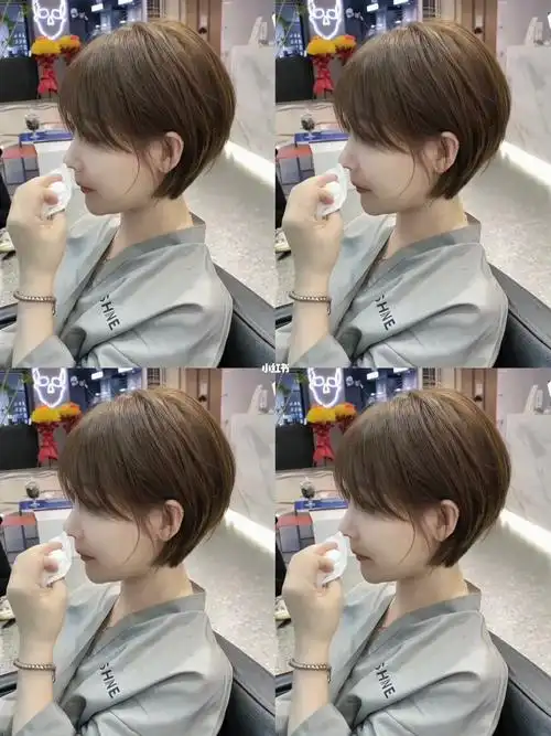 蓬松减龄的短发发型推荐适合圆脸长脸短发