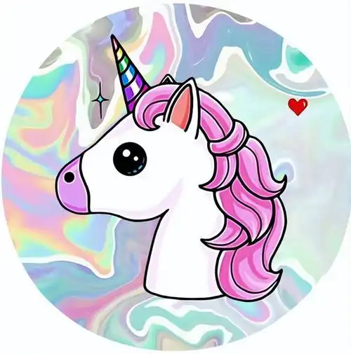 素描飞马和独角兽的图画32张