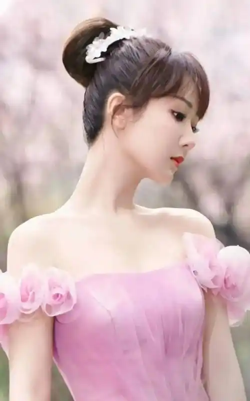 杨紫身穿各种礼服裙,美得就像一个小公主,亭亭玉立,温润甜美