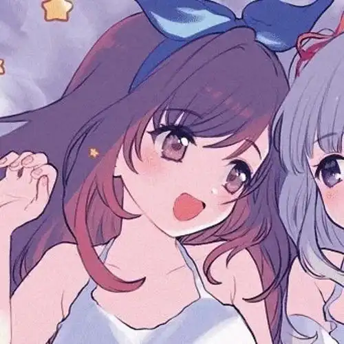 > 好看流行的手绘闺蜜头像一左一右 5/8张图片 动漫图片 可爱壁纸