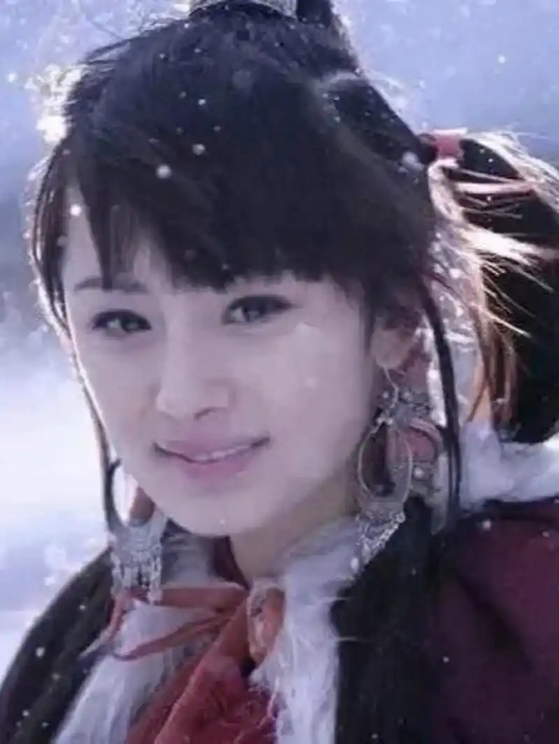 杨幂20岁演郭襄的时候,简直是太美啦!