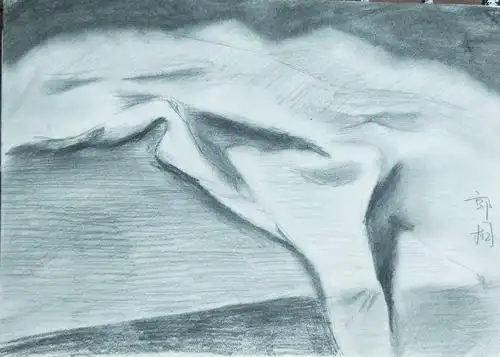 【跟我学美术】六上 6.15总校区 琳琳学院素描《布纹》