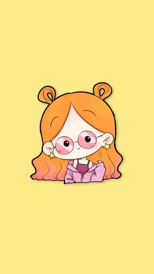 清新q图版本简约时尚布艺原创卡通漫画手绘插画动漫可爱经典个性萌萌