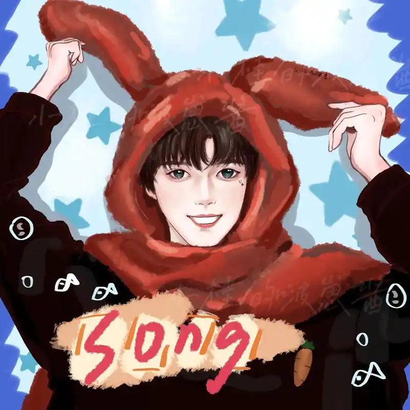 宋亚轩 #原创板绘 #手绘头像  - 抖音