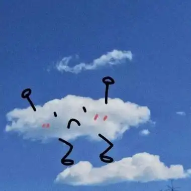 云朵头像唯美可爱有创意的云朵头像高清图片精选
