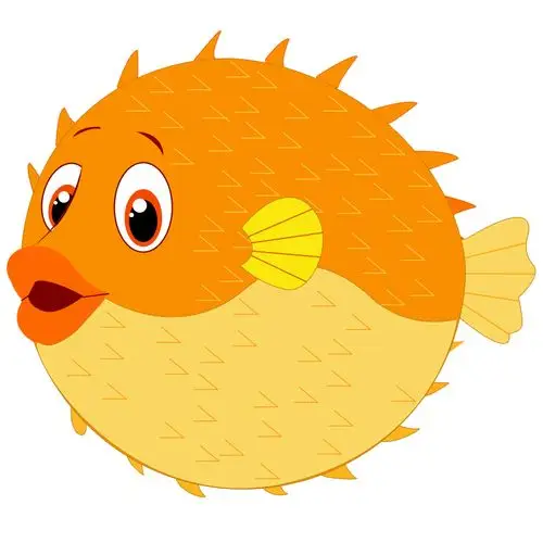 刺豚卡通形象平面广告素材免费下载(图片编号:4708694)-六图网