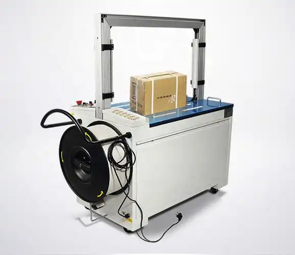 广州制造的价格全自动捆包机 pp带纸箱捆包机