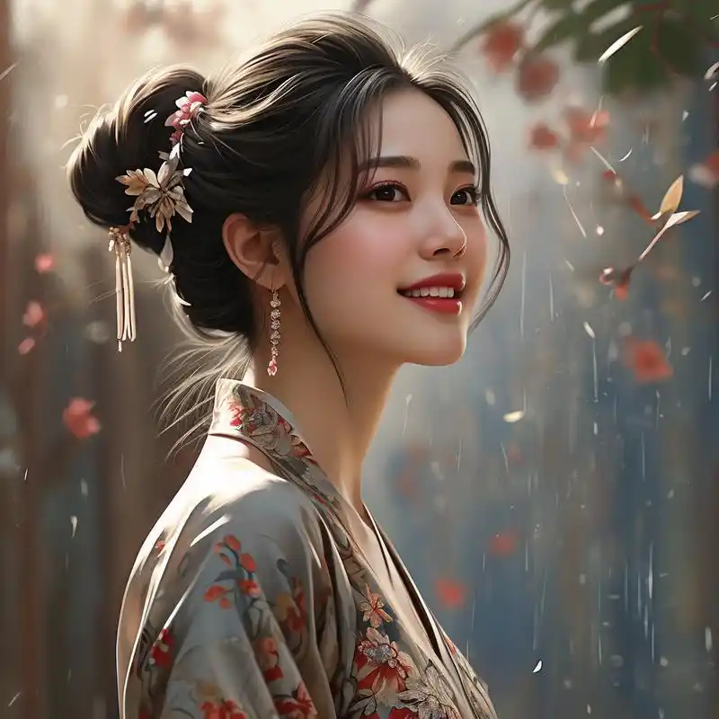 📸 绝美女生真人侧脸头像 💕