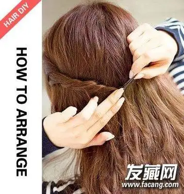 冬季长卷发发型扎法学扎甜美浪漫的气质感觉