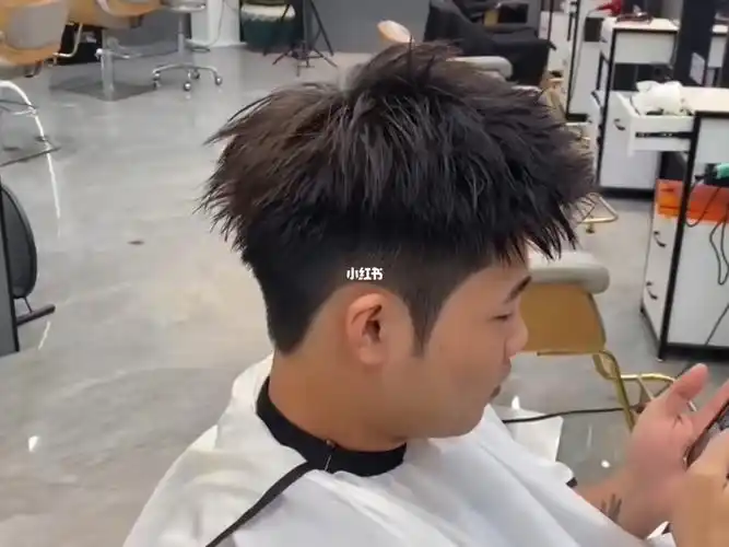 钢夹烫男士前刺摩根