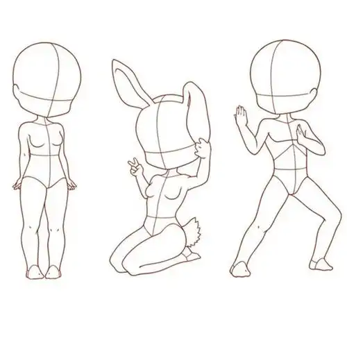 q版人物素材大全