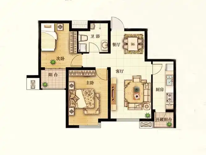 明湖白鹭郡西区8号楼两居_明湖白鹭郡户型图-济南搜狐焦点网