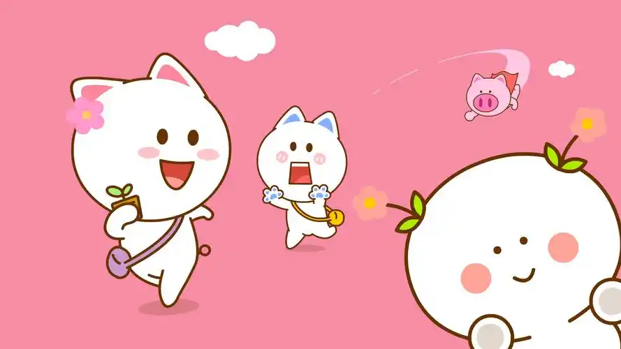 桃小仙 二花 动漫卡通 pc电脑桌面壁纸头像大合集