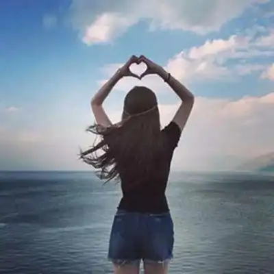 女头像霸气高冷背影