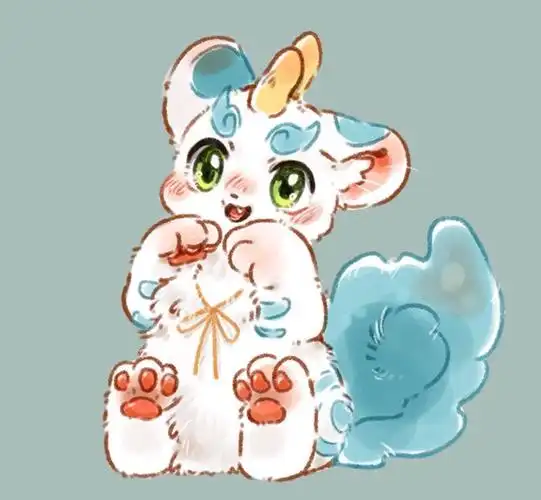 头像—自《有兽焉》貔貅q版-堆糖,美好生活研究所