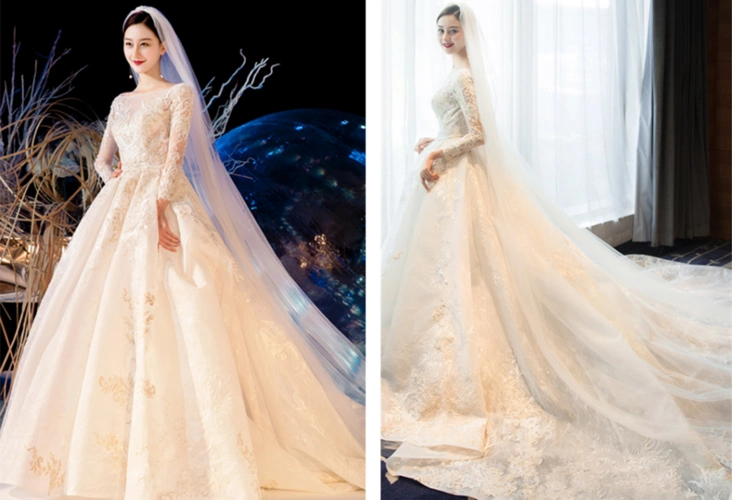 冬天穿婚纱怕冷这几种适合冬天的婚纱款式你看过没