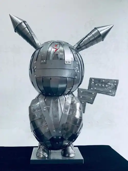 手工制作金属摆件#好物分享#皮卡丘#可爱皮卡丘#大侦探皮卡丘#宝可梦