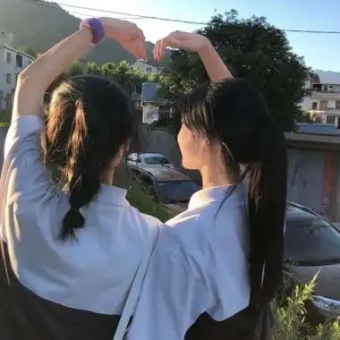 闺蜜头像两人一人一张2021最火图片