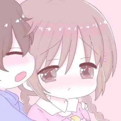 高清情侣头像一人一半超可爱动漫图片