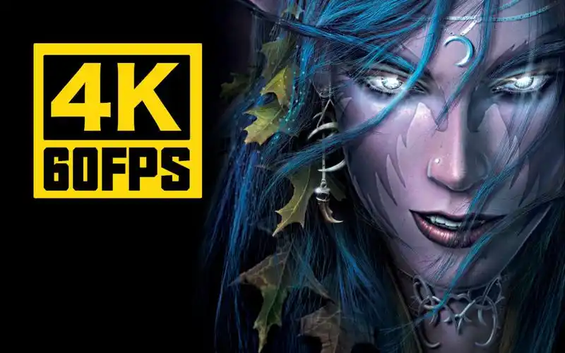 【4k60帧】《魔兽争霸3 重制版》全cg动画 ai修复补帧画质收藏版