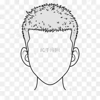 日本动漫男子帅气短发寸头