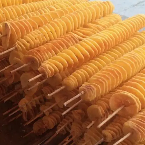 多功能龙卷风手动旋风土豆机薯塔机土豆机薯塔机切丝机旋转薯塔机