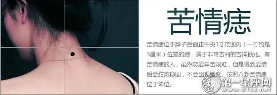 苦情痣是啥意思苦情痣长在哪里苦情痣在哪